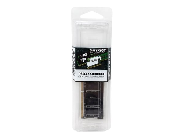 Patriot Signature Line - DDR4 - modul - 8 GB - SO DIMM 260-pin - 1600 MHz / PC4-25600 - CL22 - 1.2 V - ikke-bufret - ikke-ECC