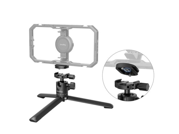 SmallRig 4630, 3 jalkoja, musta, 11,3 cm, 410 g