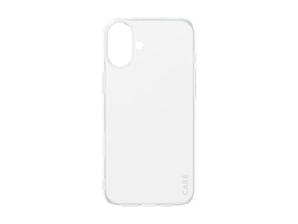 CARE by PanzerGlass X-Ray - Baksidedeksel for mobiltelefon - myk basis - selvhelbredende TPU - gjennomsiktig - for Apple iPhone 16 Plus