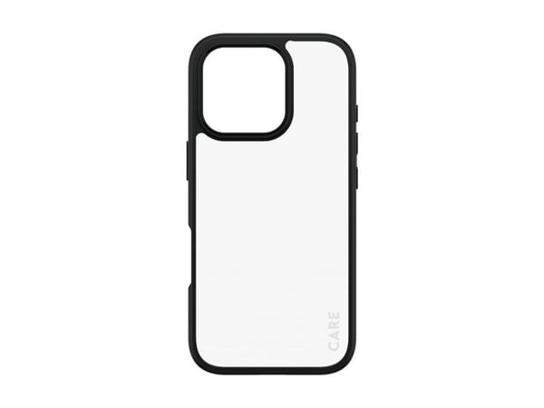 CARE by PanzerGlass - Baksidedeksel for mobiltelefon - flaggskip - MagSafe-samsvar - polykarbonat, termoplast-polyuretan (TPU) - svart - for Apple ...