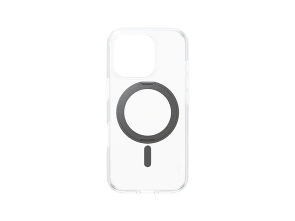 CARE by PanzerGlass - Baksidedeksel for mobiltelefon - MagSafe-samsvar - resirkulert plast - gjennomsiktig, svart - for Apple iPhone 16 Pro