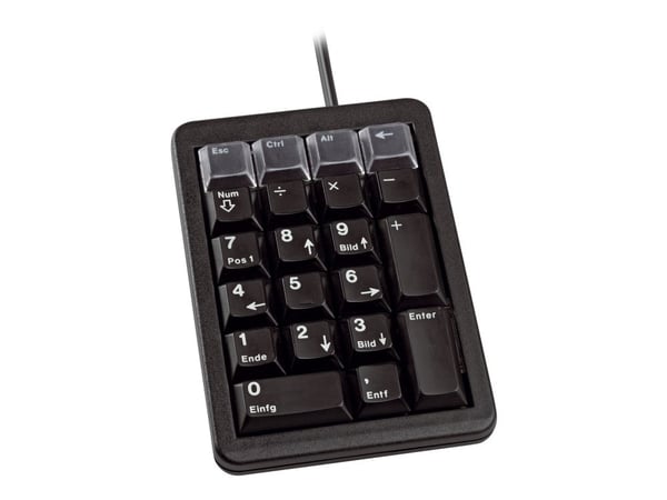 CHERRY Keypad G84-4700 - Tastegruppe - USB - Fransk - svart