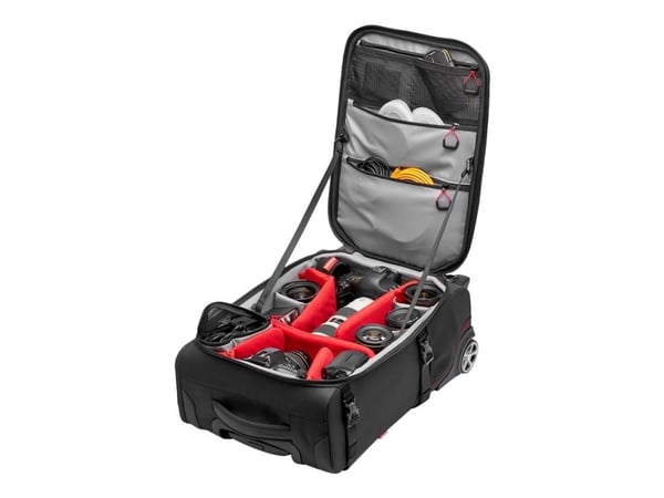 Manfrotto Pro Light Reloader Air-55 - Rolling Camera/Lens/Drone Case - Ripstop, synteettinen kangas - musta - 17"