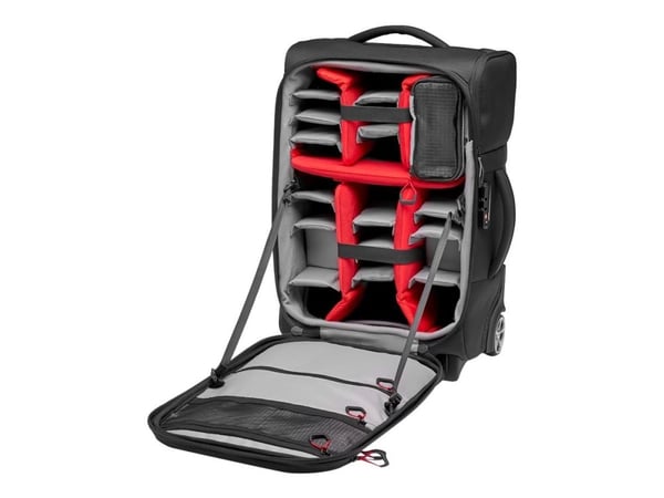 Manfrotto Pro Light Reloader Air-55 - Rolling Camera/Lens/Drone Case - Ripstop, synteettinen kangas - musta - 17"