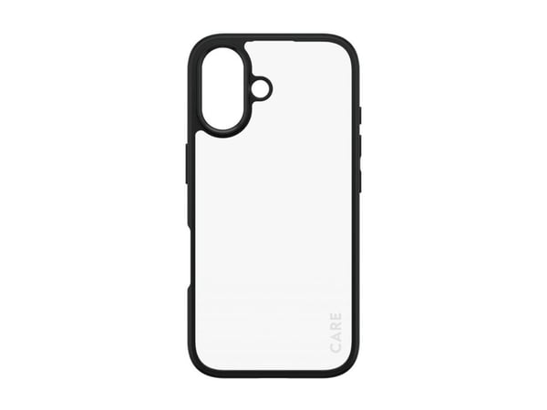 CARE by PanzerGlass - Baksidedeksel for mobiltelefon - flaggskip - MagSafe-samsvar - polykarbonat, termoplast-polyuretan (TPU) - svart - for Apple ...