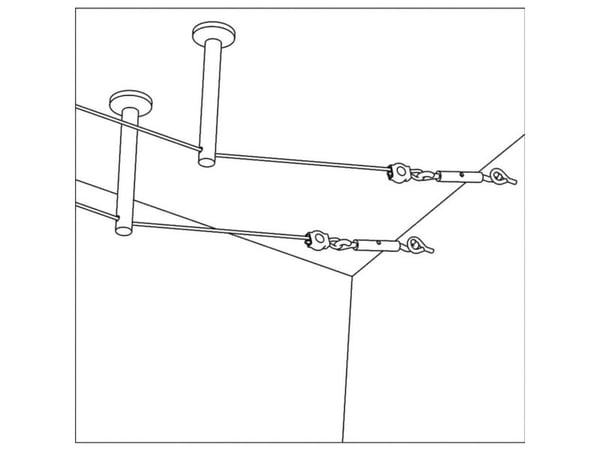 Paulmann 178.24, Kromfarget, Metall, 1,6 cm, 165 mm, 6 stykker