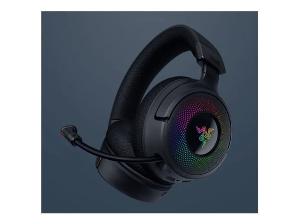 Razer Kraken V4, Langaton, 12 - 28000 Hz, Pelaaminen, 350 g, Kuulokkeet, musta
