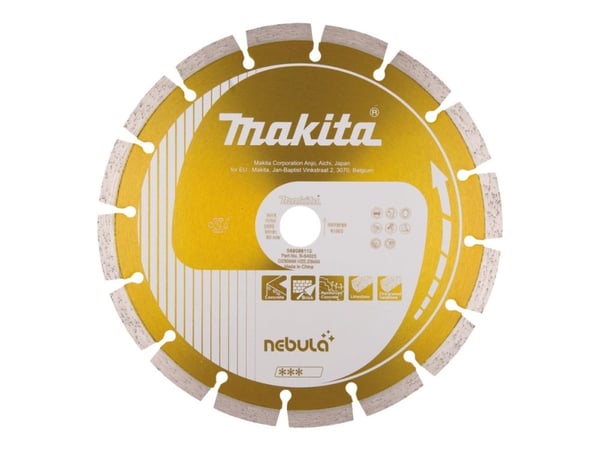 Makita Nebula - Diamantskjæreplate - for betong, kalkstein, forsterket betong, murstein, fine-grained sandstone - 230 mm