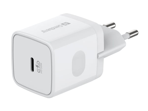 Sandberg SAVER - Strømadapter - 20 watt - 3 A - PD (USB-C)