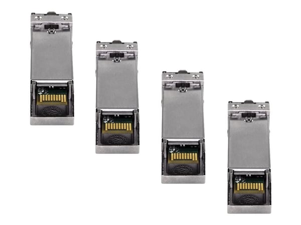 TRENDnet TEG MGBS10 - SFP (mini-GBIC) transceivermodul - 1GbE - 1000Base-LX - LC-enkeltmodus - opp til 10 km - 1310 nm - TAA-samsvar (en pakke 4)