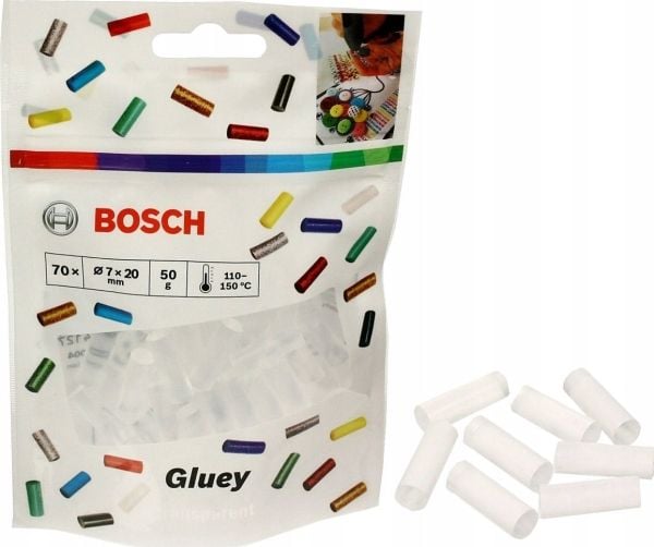 Bosch LIMSTIFT GLUEY TRANSPARENT 7X20MM 70 PAKETTAA