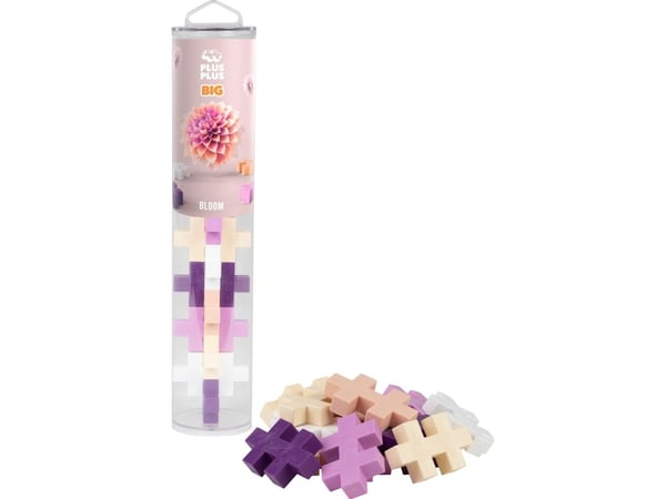 Plus Plus BIG Klocki Big Tube Bloom - 15 elementer 3492