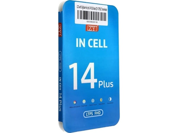 Partner Tele.com skjerm til iPhone 14 Plus med berøringsskjerm, svart (ZY-LTPS) IC Transferable