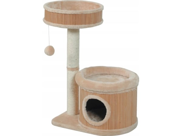 Zolux klorestativ til katt BAMBOO 2 farger beige 76 cm