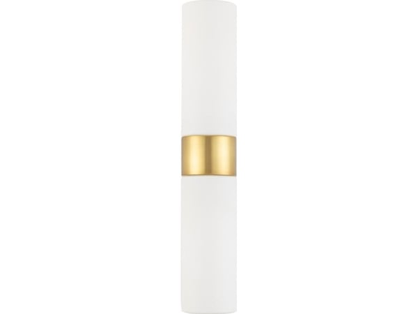 Nowodvorski Natalie II 10727 vegglampe 2x10W G9 hvit/gullmessing