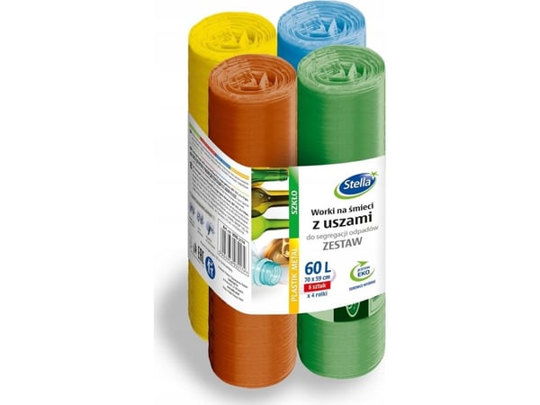 Stella avfallspåsar för hushåll 60 L 4x8 st (ST-ST-045174)