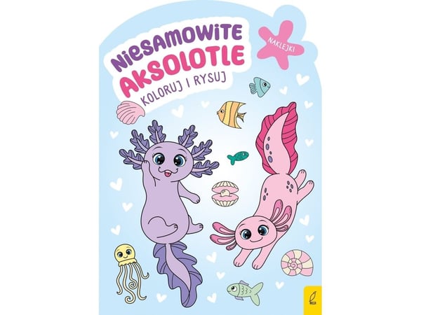 Foksal Väri ja piirustus Amazing axolotls 94981