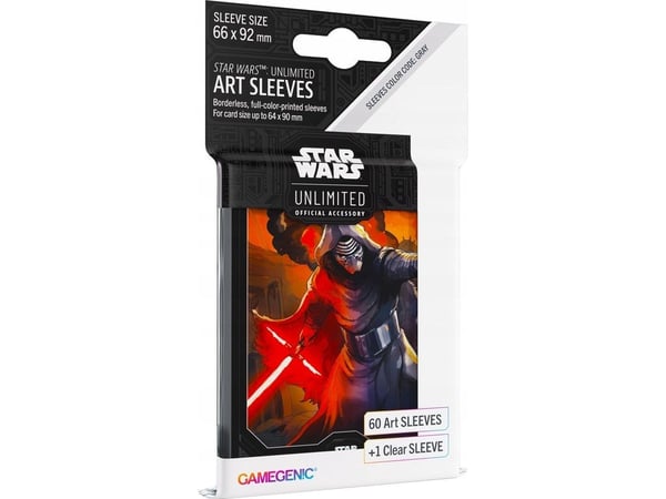 Gamegenic Star Wars Unlimited - art sleeves - Kylo Ren