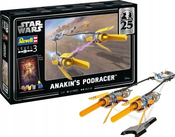 Revell modellbyggesett - gavepakke Anakin's Podracer EP1 25th Anniv. (05639)