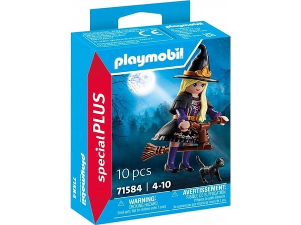 Playmobil med figurer Special Plus 71584 Häxa med katt