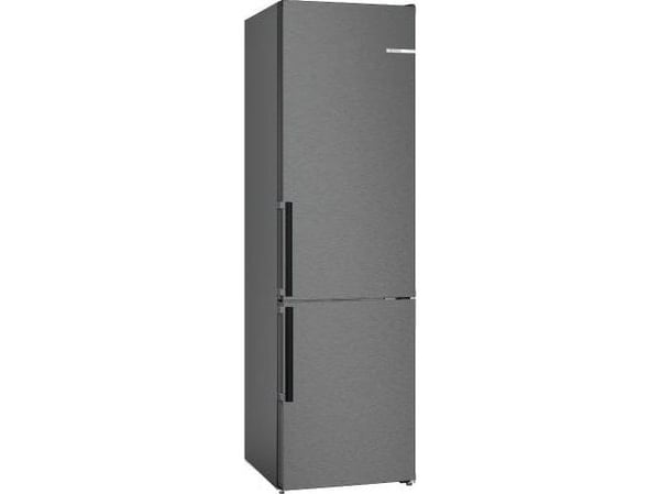 Bosch Serie | 4 KGN39VXBT - Kjøleskap/fryser - bunnfryser - bredde: 60 cm - dybde: 66.5 cm - høyde: 203 cm - 363 liter - Klasse B - svart inox