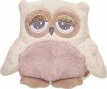 Beppe maskot ugle Abby 23 cm krem-rosa