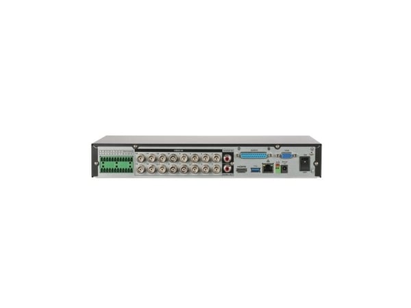 Dahua Technology XVR5116HE-4KL-I3, Sort, 3840 x 2160 piksler, H.264, H.264+, H.265, H.265+, 30 fps, Sikkerhetskopieringsvalg, Hurtig, Fullskjerm, N...