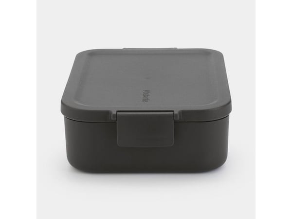 Brabantia Make & Take, Lunsjbeholder, Voksen, Grå, Plast, Monokromatisk, Rektangulær