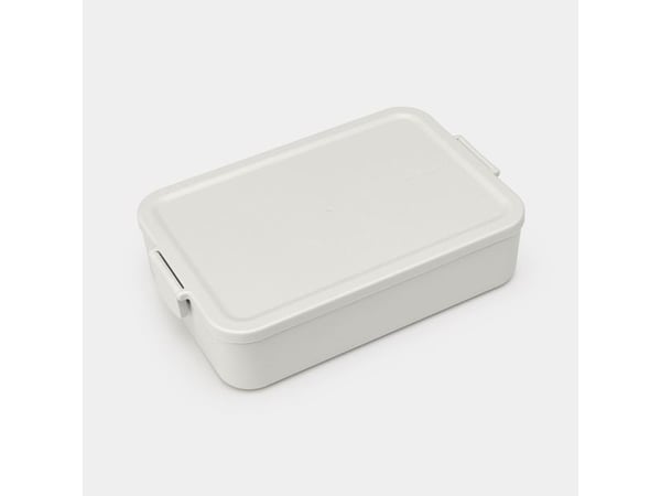 Brabantia Make & Take, Lunsjbeholder, Voksen, Lysegrå, Plast, Monokromatisk, Rektangulær