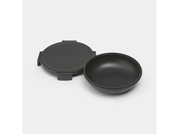 Brabantia Make & Take, Lounasrasia, Aikuinen, Harmaa, Muovi, Yksivärinen, Pyöreä