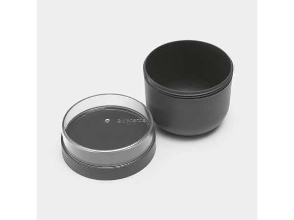 Brabantia Make & Take, Lunsjbeholder, Voksen, Grå, Plast, Monokromatisk, Rund