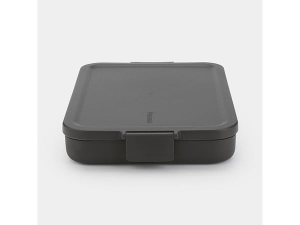 Brabantia Make & Take, Lunsjbeholder, Voksen, Grå, Plast, Monokromatisk, Rektangulær