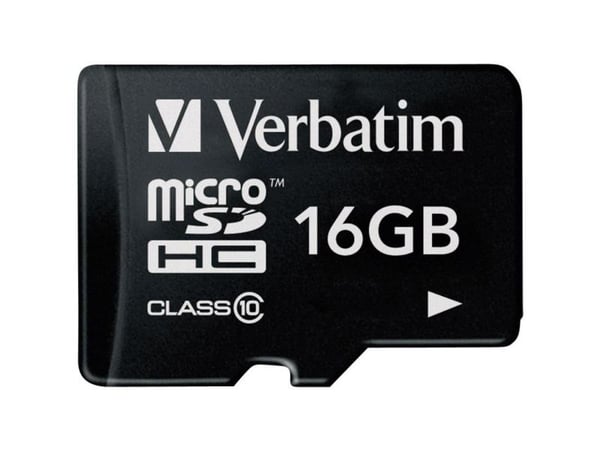 Verbatim - Flash-minnekort - 16 GB - Klasse 10 - microSDHC
