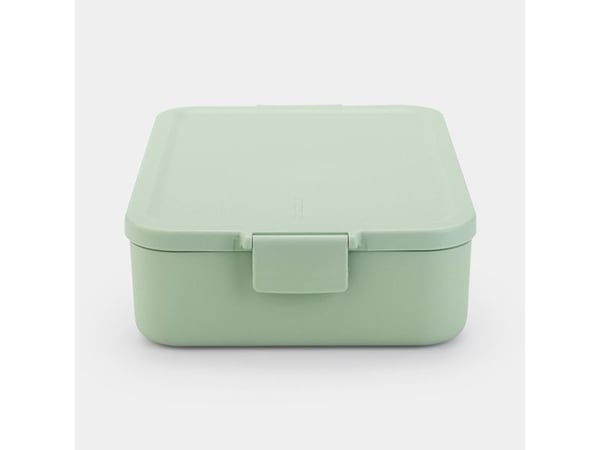 Brabantia Make & Take, Lunsjbeholder, Voksen, Grønn, Plast, Monokromatisk, Rektangulær
