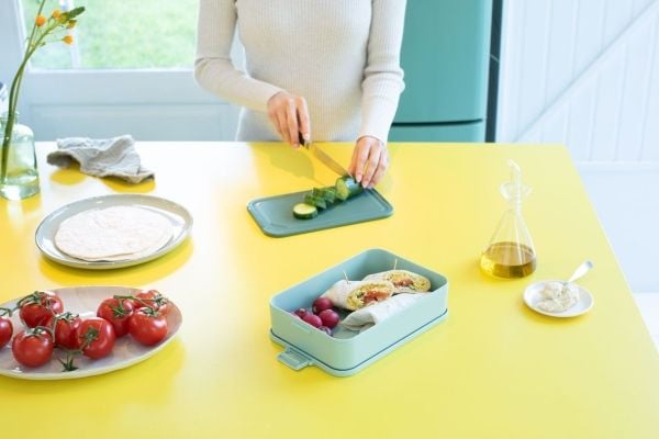 Brabantia Make & Take, Lunsjbeholder, Voksen, Grønn, Plast, Monokromatisk, Rektangulær