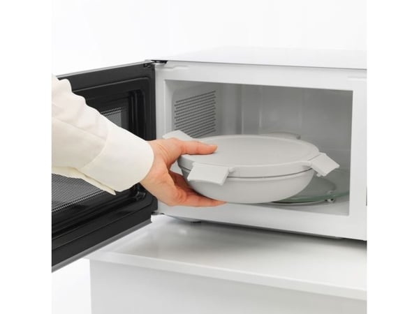 Brabantia Make & Take, Lunsjbeholder, Voksen, Lysegrå, Plast, Monokromatisk, Rund