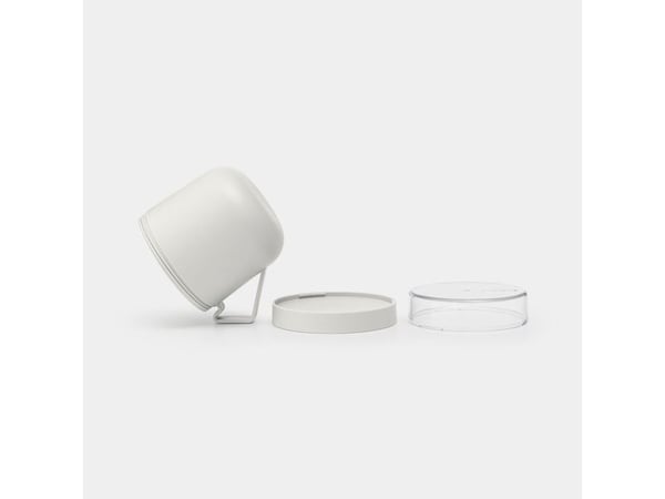Brabantia Make & Take, Muki, Pyöreä, 0,6 L, Vaaleanharmaa, Muovi, Keitto