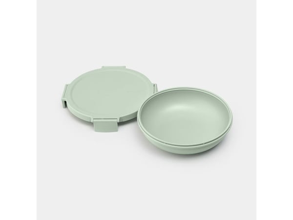 Brabantia Make & Take, Lunsjbeholder, Voksen, Grønn, Plast, Monokromatisk, Rund