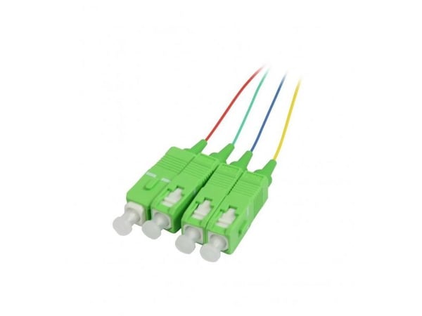 LWLPigtailSCAPC 9125u 15mtr OS2 4Pack farbig G657A2 Synergy 21
