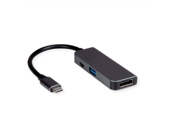 Kaapelisovitin USB3.2 Gen2 C - HDMI, 1x USB3.2 Gen1 A+C(PD), M/F+F+F+F Kaapelisovitin USB3.2 Gen2 C - HDMI, 1x USB3.2 Gen1 A+C(PD), M/F+F+F+F