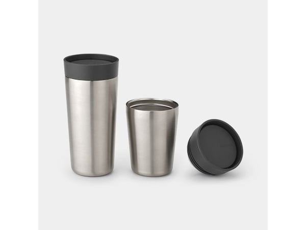Brabantia Make &amp; Take, Svart, Rustfritt stål, Rustfritt stål, Kina, 360 ml, 81 mm, 81 mm
