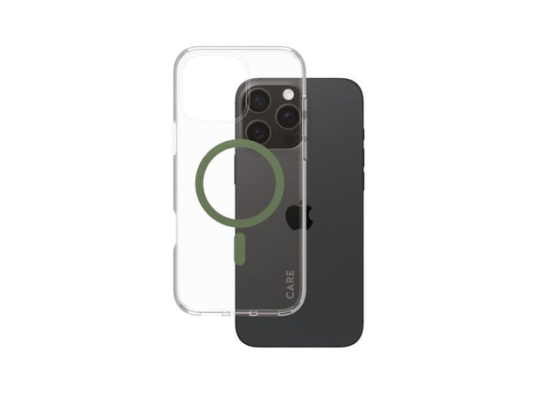 CARE by PanzerGlass Urban Combat - Baksidedeksel for mobiltelefon - MagSafe-samsvar - oleofobisk belegg, termoplast-polyuretan (TPU), polykarbonat ...