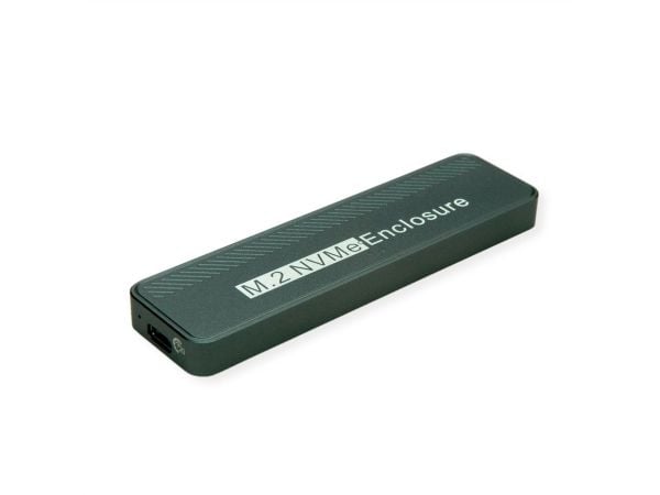 VALUE 16.99.4133, SSD-kabinett, M.2, 20 Gbit/s, USB-tilkobling, Sølv