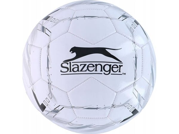 Slazenger fotboll str. 5 vit/svart