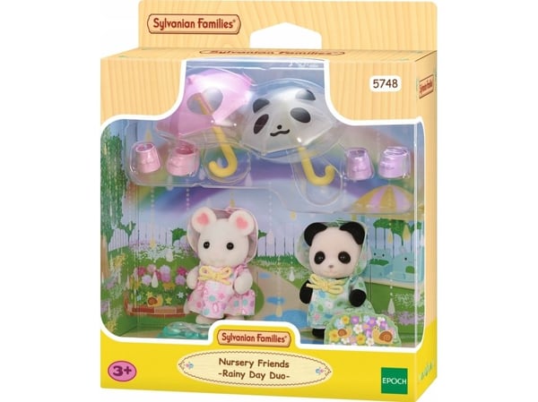 Sylvanian Families Kaverukset sateessa