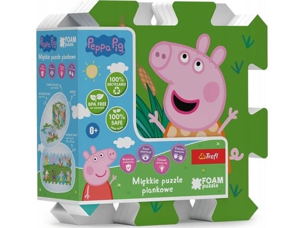 TREFL PEPPA PIG Minkšta dėlionė Minkšta dėlionė