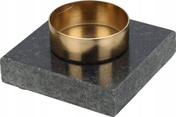 Home Styling Collection lysestake til tealight, granittbase, 7 cm Home Styling Collection lysestake til tealight, granittbase, 7 cm