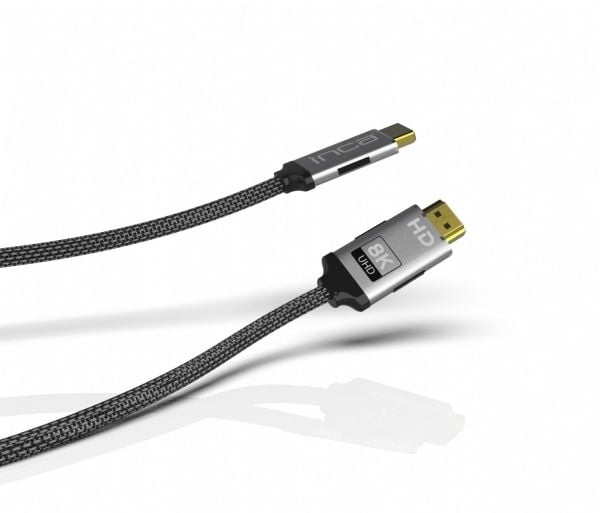 Inca IHM-15, 1,5 m, HDMI Type A (Standard), HDMI Type A (Standard), musta