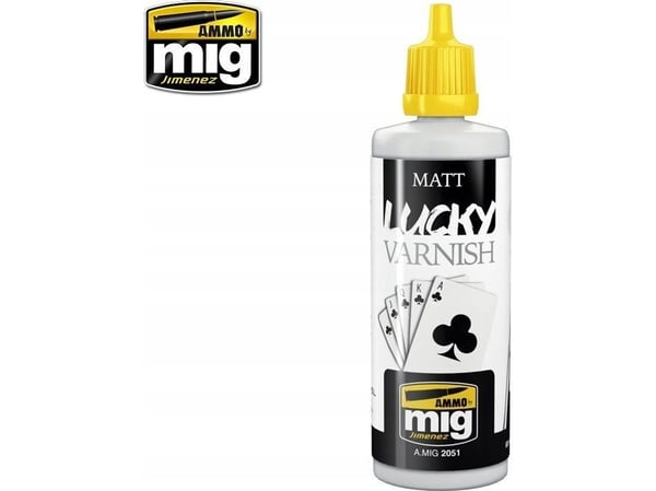 Vallejo Ammo Lucky Varnish - Matt (60 ml) Vallejo Ammo Lucky Varnish - Matt (60 ml)