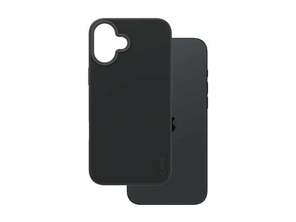 CARE by PanzerGlass - Baksidedeksel for mobiltelefon - MagSafe-samsvar - oleofobisk belegg, termoplast-polyuretan (TPU), polykarbonat (PC) - svart ...